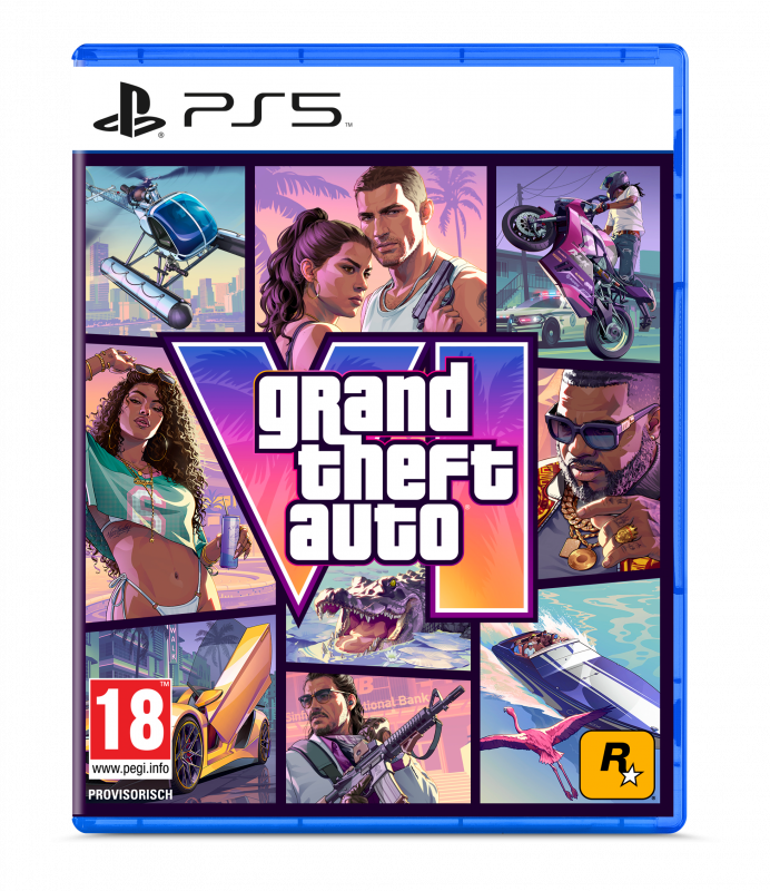Grand Theft Auto VI (GTA 6) [uncut] (deutsch spielbar) (AT PEGI) (PS5) [Code in a Box Version] inkl. Vintage Vice City Pack