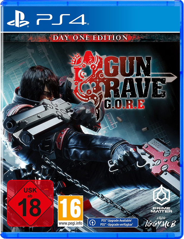 Gungrave G.O.R.E. Day One Edition (deutsch) (AT PEGI) (PS4) inkl. PS5 Upgrade