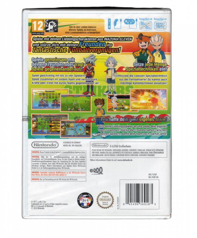 Inazuma Eleven Strikers (deutsch spielbar) (AT PEGI) (Nintendo Wii)