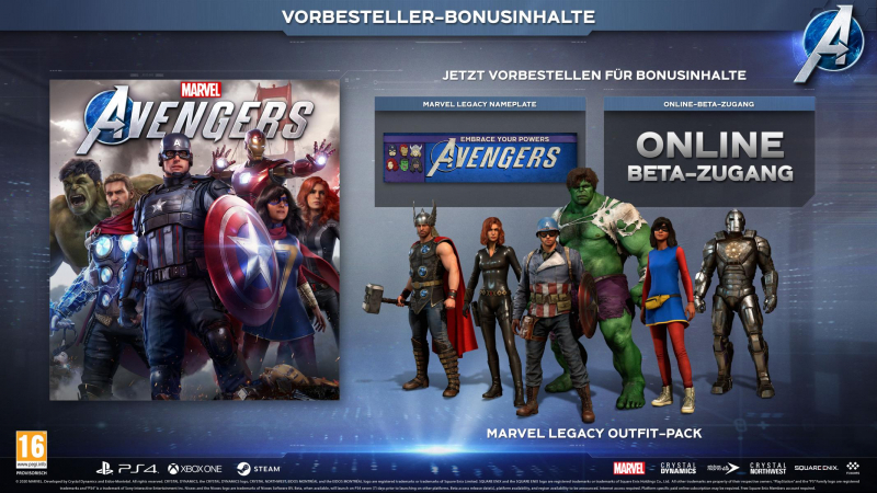 Marvel's Avengers (deutsch) (AT PEGI) (kostenloses Upgrade auf Xbox Series X) (XBOX ONE)