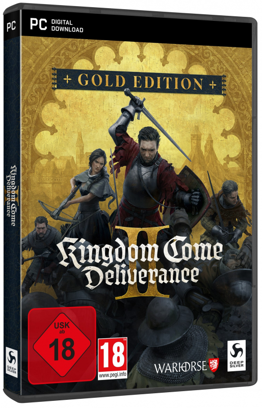 Kingdom Come Deliverance II Gold Edition [uncut] (deutsch/englisch spielbar) (AT PEGI) (PC) [Download-Key] inkl. Löwenwappen