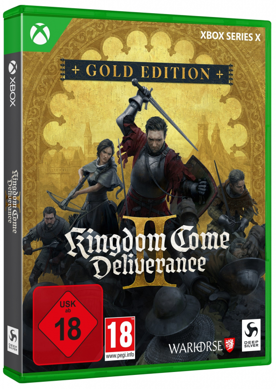 Kingdom Come Deliverance II Gold Edition [uncut] (deutsch/englisch spielbar) (AT PEGI) (XBOX Series X) inkl. Löwenwappen
