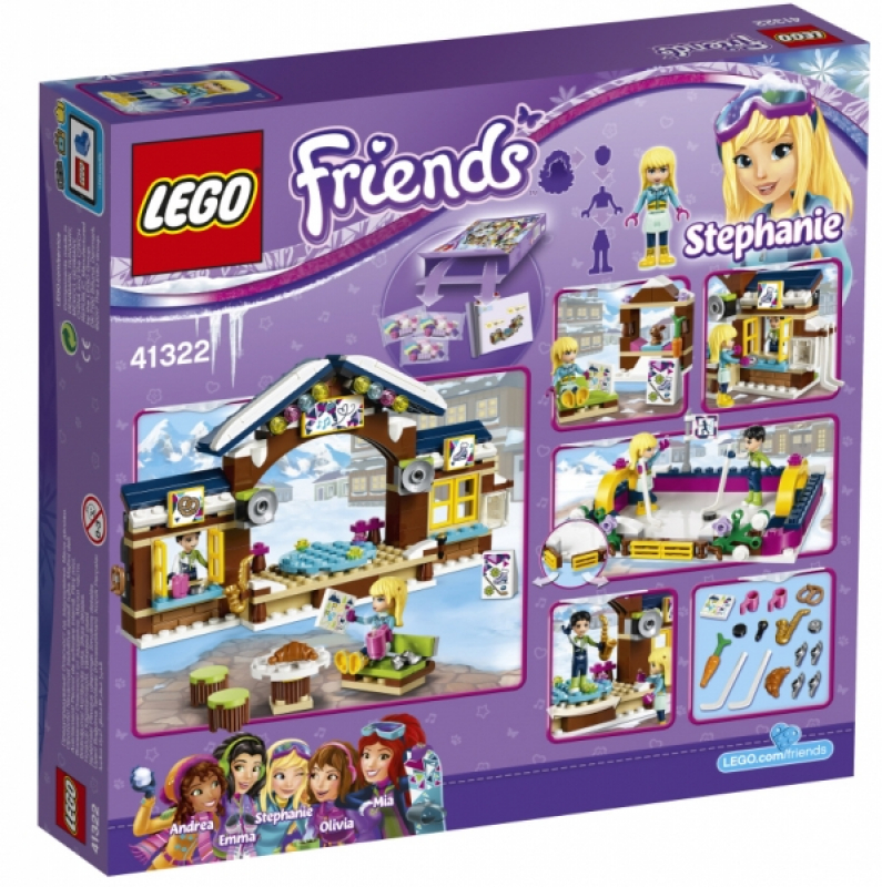 LEGO Friends 41322 - Eislaufplatz im Wintersportort [neu]