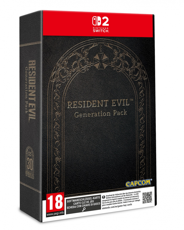 Resident Evil Generation Pack (Resident Evil 7, 8 Village, 9 Requiem)  [uncut] (deutsch spielbar) (AT PEGI) (Nintendo Switch 2) inkl. Grace's Kostüm Apocalypse