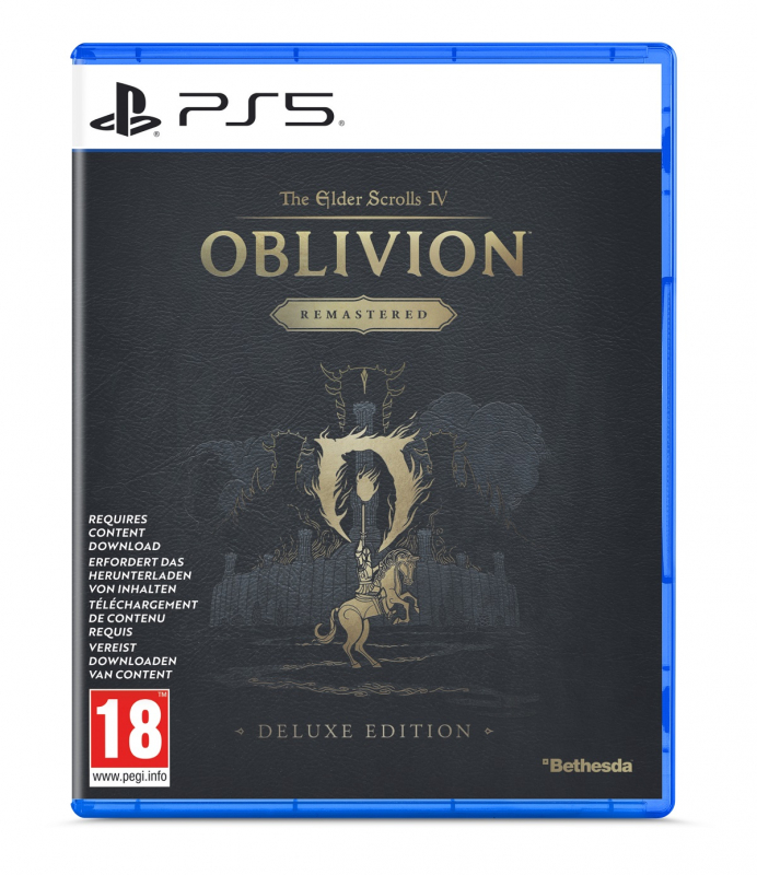 The Elder Scrolls IV Oblivion Remastered Deluxe Edition [uncut] (deutsch spielbar) (AT PEGI) (PS5)