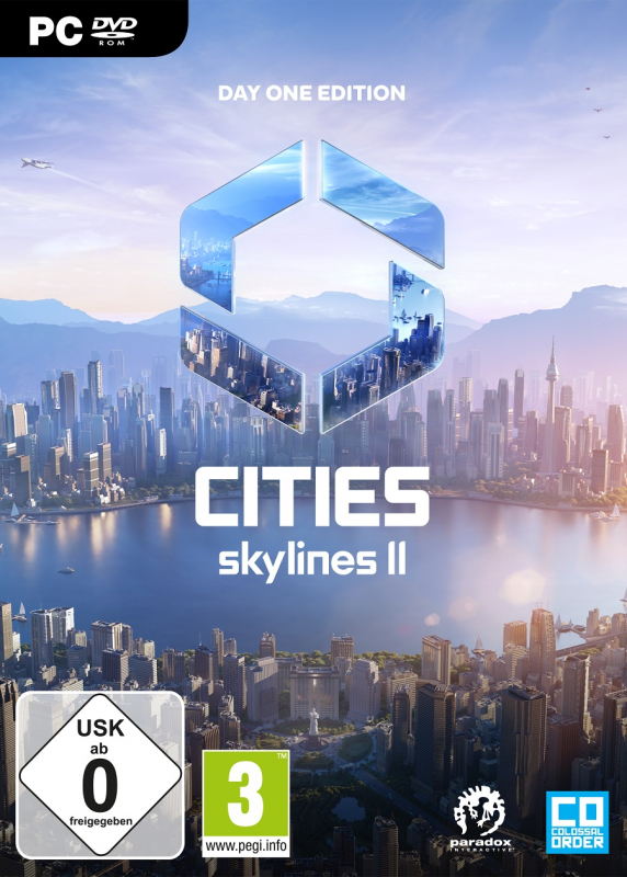Cities Skylines 2 Day One Edition (deutsch spielbar) (AT PEGI) (PC DVD)