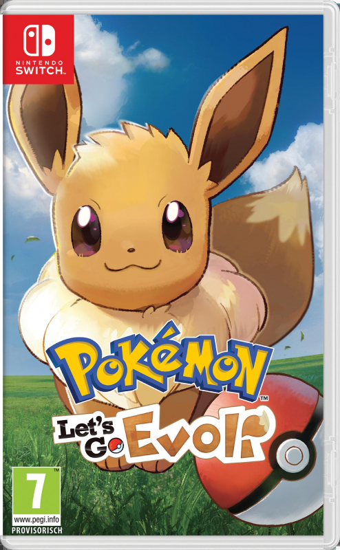Pokemon Let's Go Evoli (deutsch spielbar) (AT PEGI) (Nintendo Switch)
