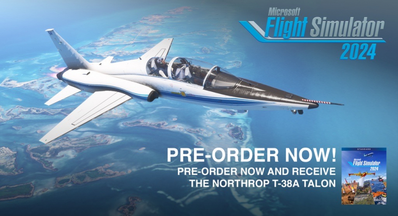 Microsoft Flight Simulator 2024 (deutsch spielbar) (AT PEGI) (PS5) inkl. Northrop T-38A Talon DLC