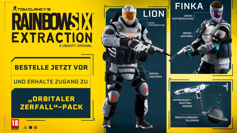 Tom Clancys Rainbow Six Extraction [uncut] (deutsch) (AT PEGI) (PS5) inkl. Orbitaler Zerfall Pack
