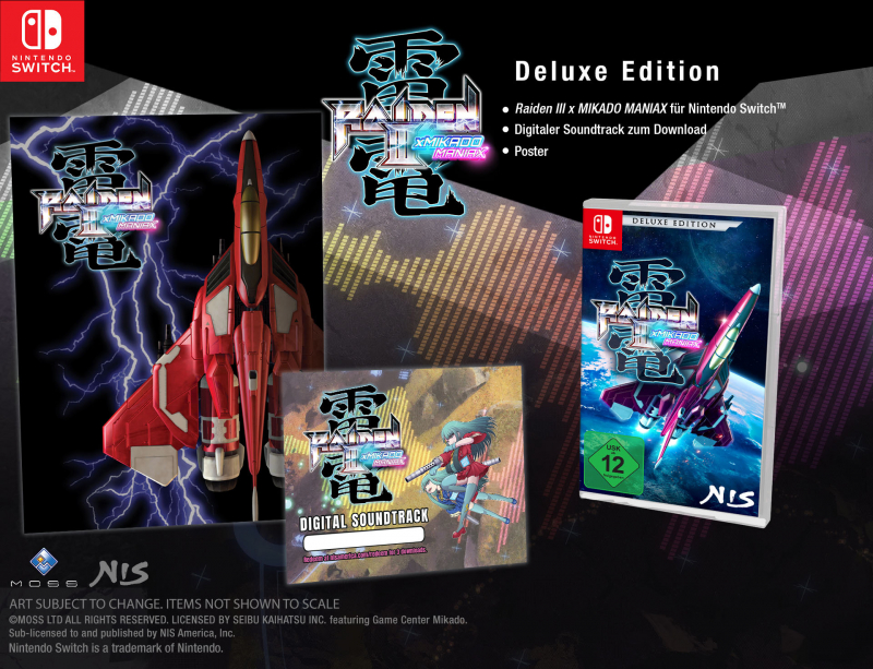 Raiden III x MIKADO MANIAX Deluxe Edition (englisch spielbar) (DE USK) (Nintendo Switch)