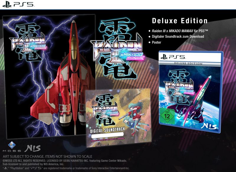 Raiden III x MIKADO MANIAX Deluxe Edition (englisch spielbar) (DE USK) (PS5)