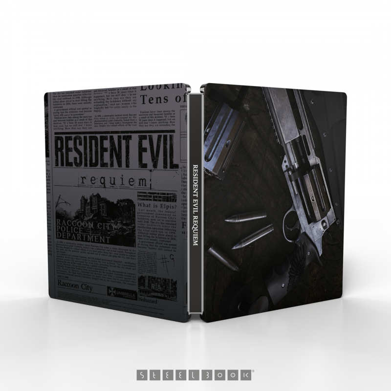 Resident Evil 9 Requiem Deluxe Steelbook Edition [uncut] (deutsch spielbar) (AT PEGI) (PS5) inkl. Grace's Kostüm Apocalypse
