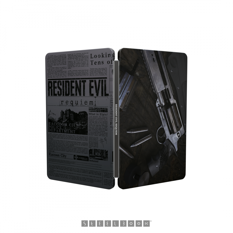 Resident Evil 9 Requiem Deluxe Steelbook Edition [uncut] (deutsch spielbar) (AT PEGI) (Nintendo Switch 2) inkl. Grace's Kostüm Apocalypse