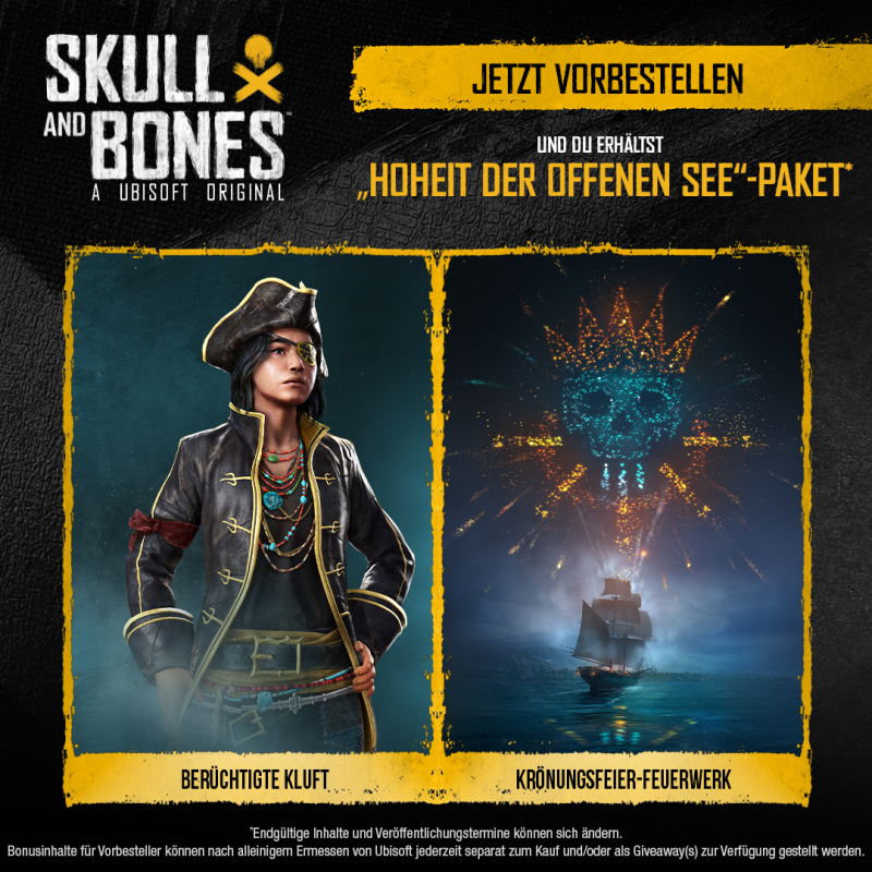 Skull and Bones Premium Edition [uncut] (deutsch) (AT PEGI) (XBOX Series X) inkl. Hoheit der offenen See DLC