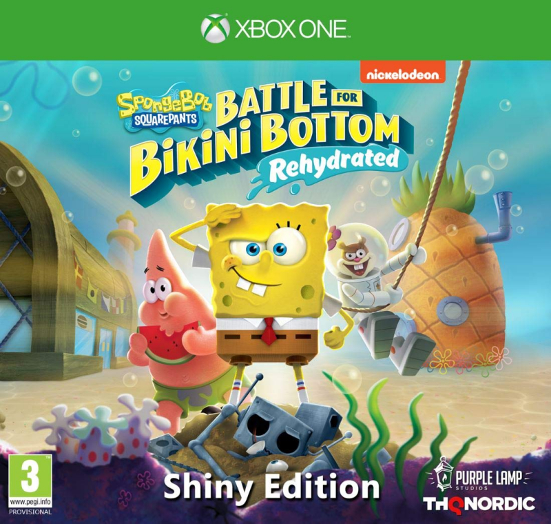 Spongebob SquarePants Battle for Bikini Bottom Rehydrated Shiny Edition (deutsch) (AT PEGI) (XBOX ONE)