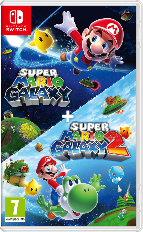 Super Mario Galaxy + Super Mario Galaxy 2 (deutsch spielbar) (AT PEGI) (Nintendo Switch)