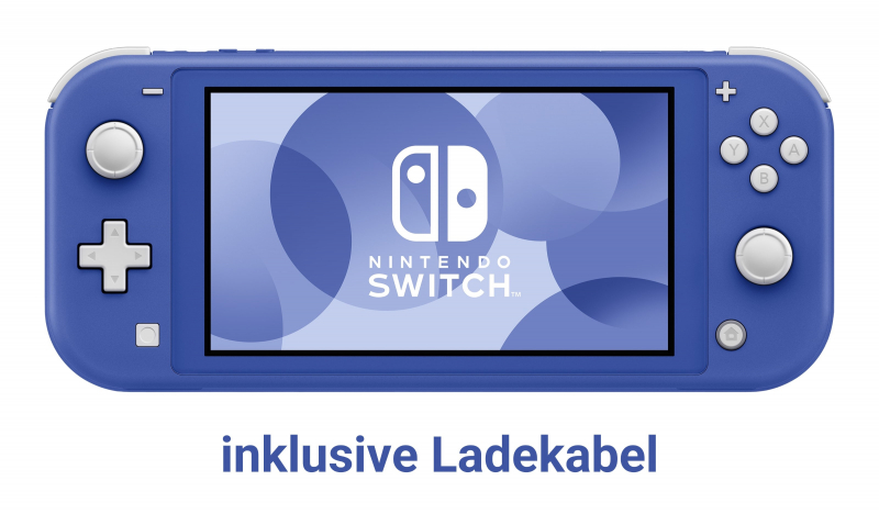 Nintendo Switch Lite + Animal Crossing: New Horizons Bundle - Blau (10017611)