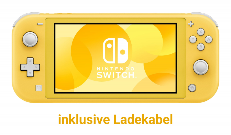 Nintendo Switch Lite + Animal Crossing: New Horizons Bundle - Gelb (10017605)