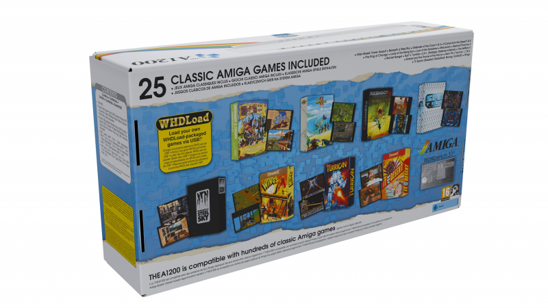 The Amiga A1200 inkl. 25 Spiele (ohne Netzteil)