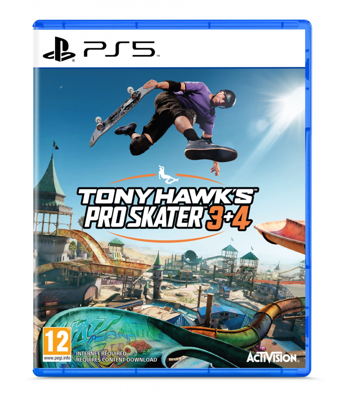 Tony Hawk's Pro Skater 3+4 (deutsch spielbar) (AT PEGI) (PS5) inkl. Wireframe Tony Shader & Foundry Demo Zugang