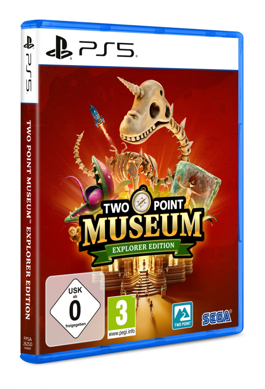 Two Point Museum Explorer Edition (deutsch spielbar) (AT PEGI) (PS5) inkl. Sonic-Objekte und Kosmetikgegenstände DLC