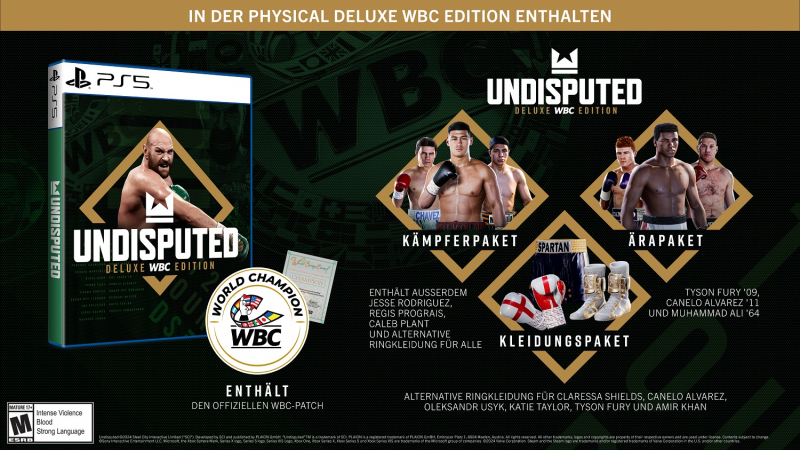 Undisputed Deluxe WBC Edition [uncut] (deutsch spielbar) (AT PEGI) (XBOX Series X) inkl. Young Roy Jones Jr. 93 DLC