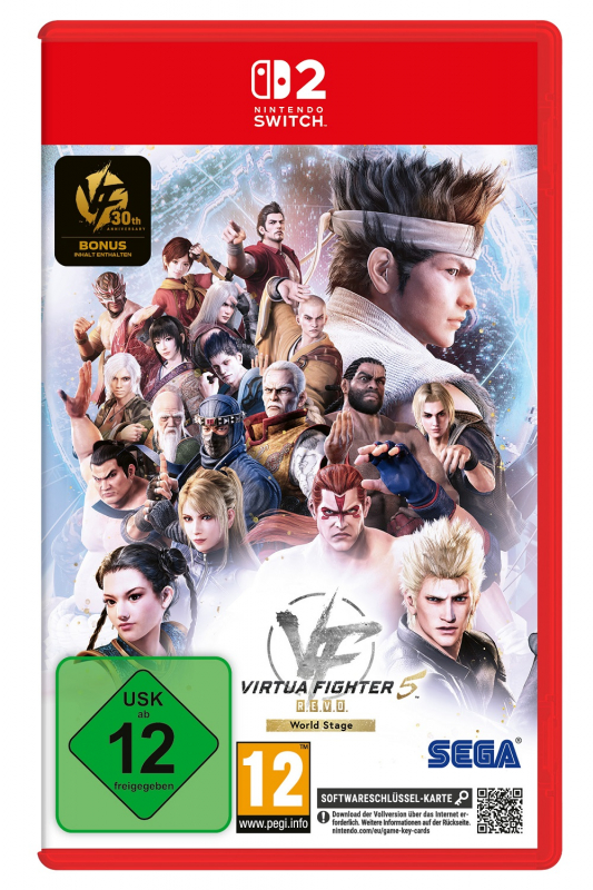 Virtua Fighter 5 R.E.V.O. World Stage 30th Anniversary Edition (deutsch spielbar) (AT PEGI) (Nintendo Switch 2)