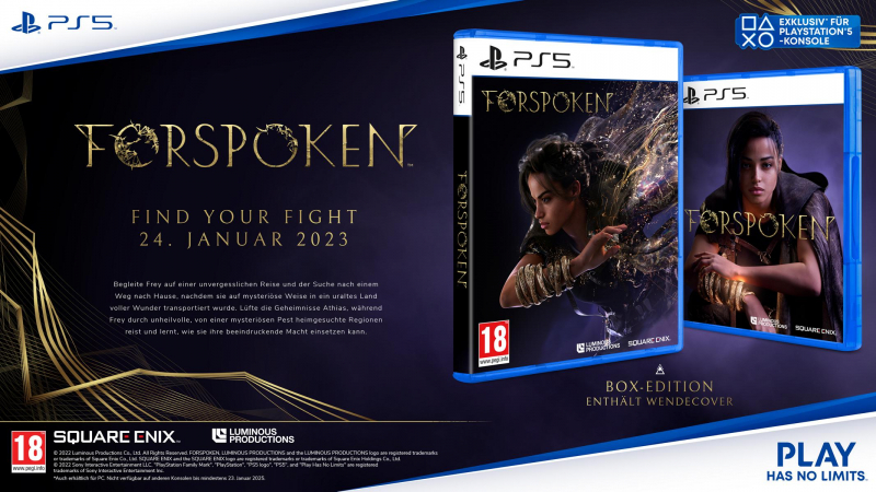 Forspoken [uncut] (deutsch) (AT PEGI) (PS5) inkl. Wendecover