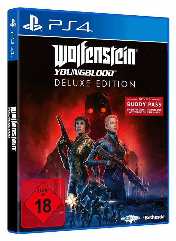 Wolfenstein Youngblood Deluxe Edition (deutsch) (DE USK) (PS4)