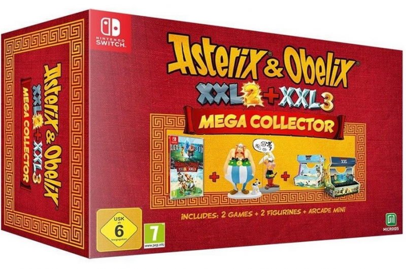 Asterix & Obelix XXL2 und XXL3 Mega Collector's Edition (deutsch spielbar) (DE USK) (Nintendo Switch)