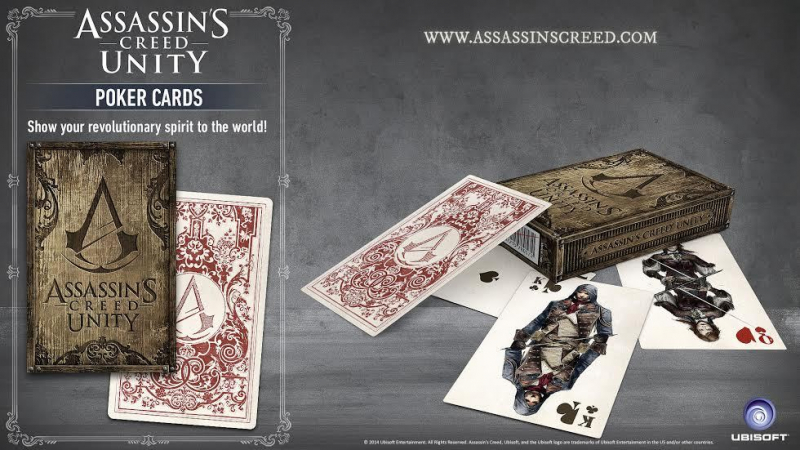 Assassin's Creed Unity Kartenpack - Pokerkarten - Spielkarten