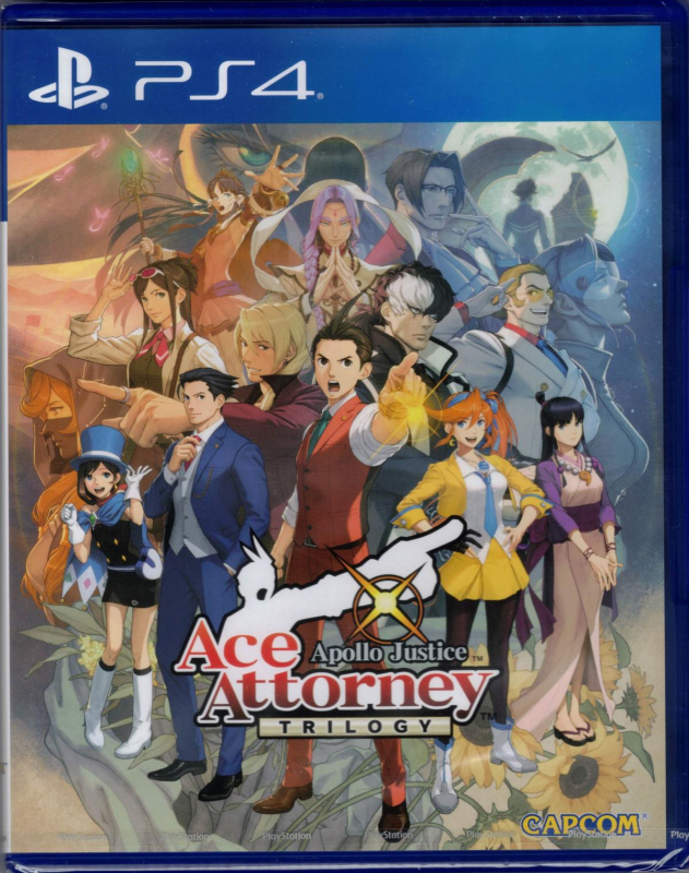 Apollo Justice Ace Attorney Trilogy (deutsch spielbar) (Asia Import) (PS4)