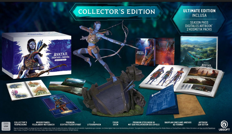 Avatar Frontiers of Pandora Collector's Edition Edition (deutsch spielbar) (DE USK) (PS5) inkl. Steelbook / Season Pass / Ultimate Pack