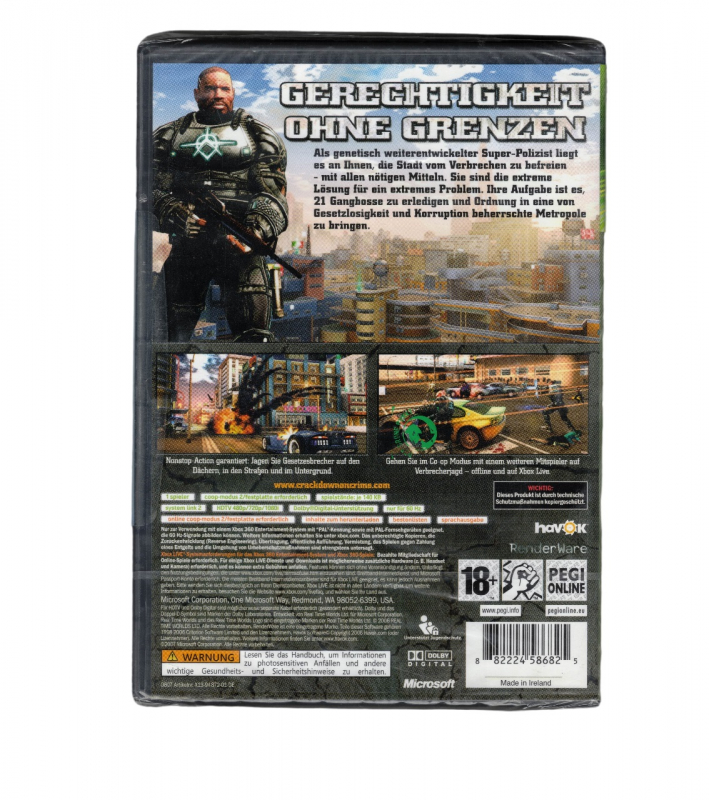 Crackdown [Classcis] [uncut] (deutsch speilbar) (AT PEGI) (XBOX360)