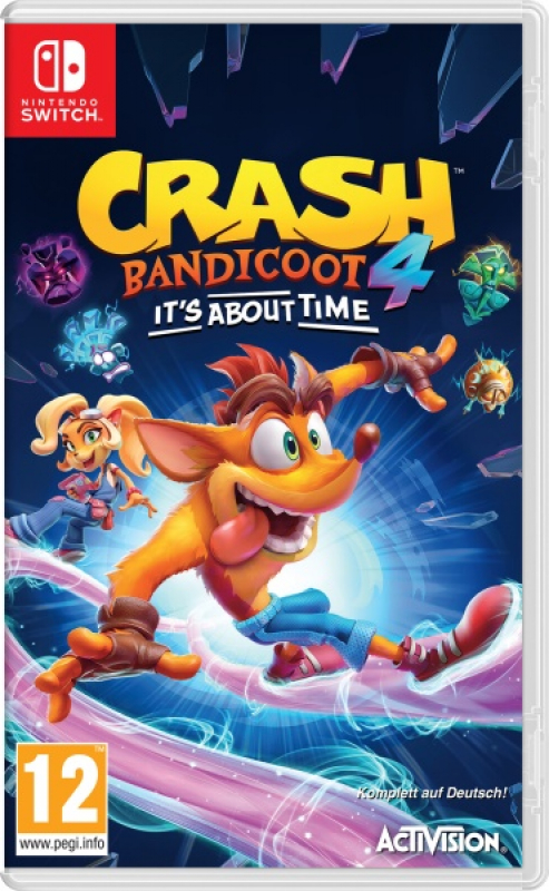 Crash Bandicoot 4 It's About Time (deutsch) (AT PEGI) (Nintendo Switch)