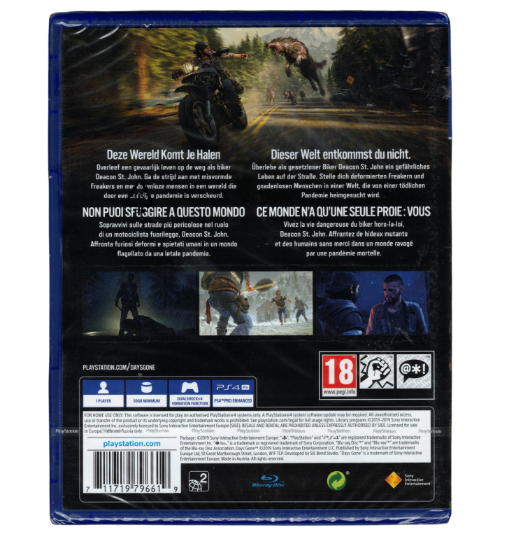 Days Gone [uncut] (deutsch spielbar) (AT PEGI) (PS4)