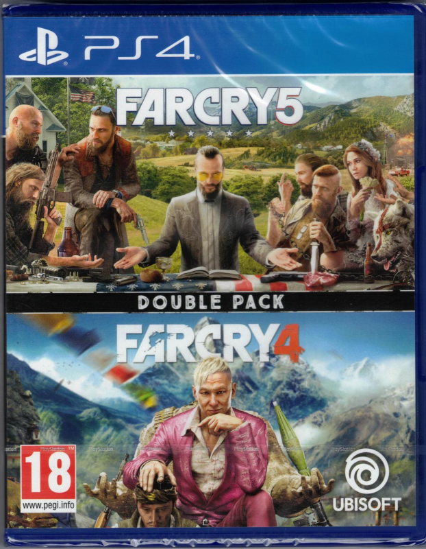 Far Cry 4 & Far Cry 5 Double Pack [uncut] (deutsch spielbar) (EU PEGI) (PS4)