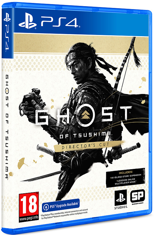 Ghost of Tsushima Director's Cut (deutsch spielbar) (AT PEGI) (PS4) inkl. PS5 Upgrade