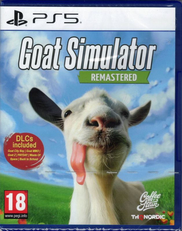 Goat Simulator Remastered (deutsch spielbar) (EU PEGI) (PS5)