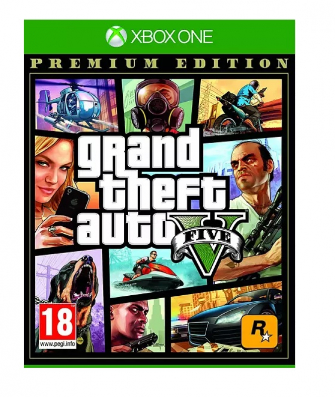 Grand Theft Auto V Premium Edition [uncut] (deutsch) (AT PEGI) (XBOX ONE)