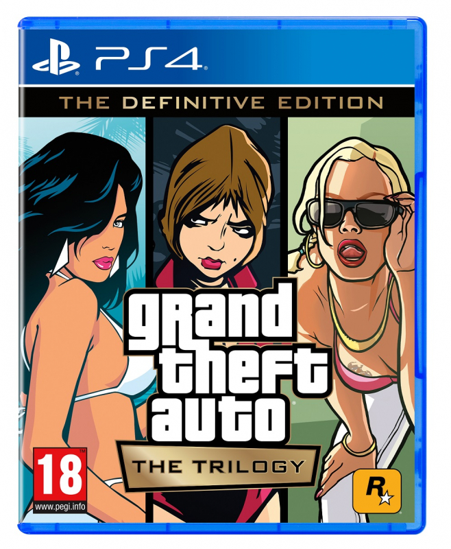 Grand Theft Auto The Trilogy The Definitive Edition [uncut] (deutsch spielbar) (AT PEGI) (PS4)