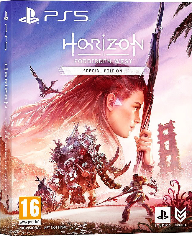 Horizon Forbidden West Special Steelbook Edition  (deutsch) (AT PEGI) (PS5) inkl. Legacy-Outfit & -Speer
