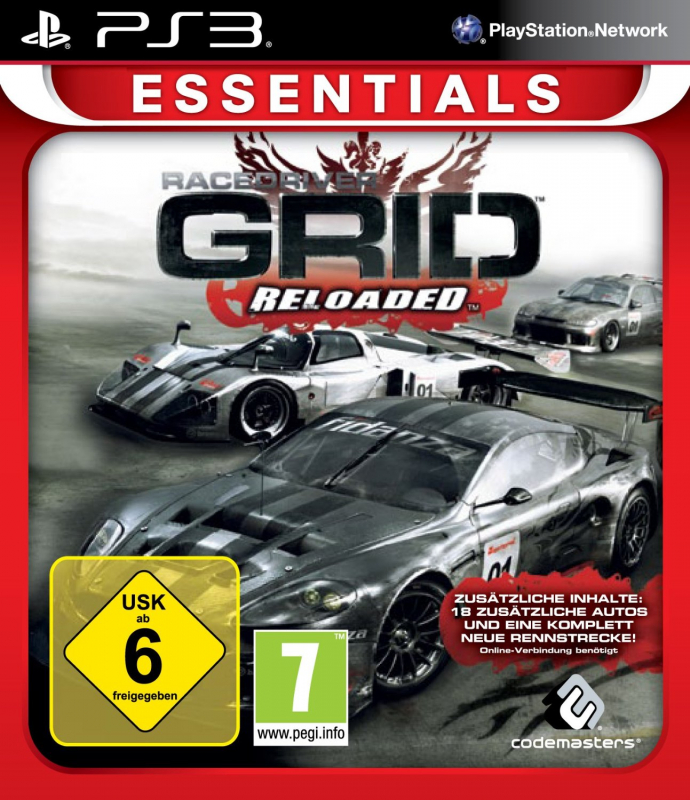 Race Driver GRID - Reloaded [Essentials] (deutsch) (EU) (PS3)
