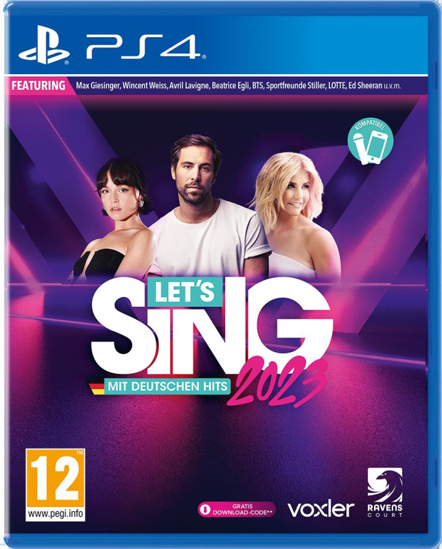 Lets Sing 2023 German Version (deutsch spielbar) (AT PEGI) (PS4)