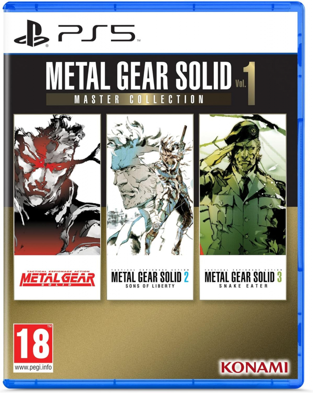Metal Gear Solid Master Collection Vol. 1 (deutsch spielbar) (EU PEGI) (PS5)