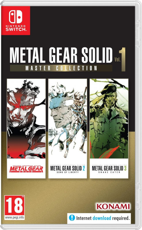 Metal Gear Solid Master Collection Vol. 1 (deutsch spielbar) (EU PEGI) (Nintendo Switch)