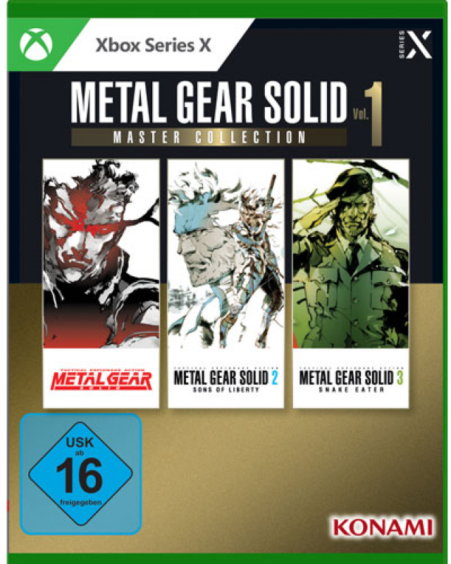 Metal Gear Solid Master Collection Vol. 1 (deutsch spielbar) (DE USK) (XBOX Series X)