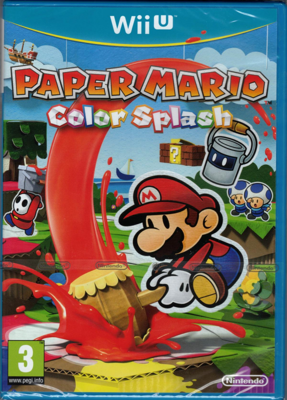 Paper Mario Color Splash (deutsch) (AT PEGI) (Wii U)