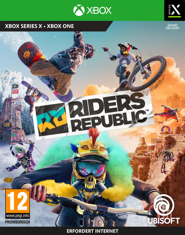 Riders Republic (deutsch) (AT PEGI) (XBOX ONE / XBOX Series X) inkl. Hasen-Paket