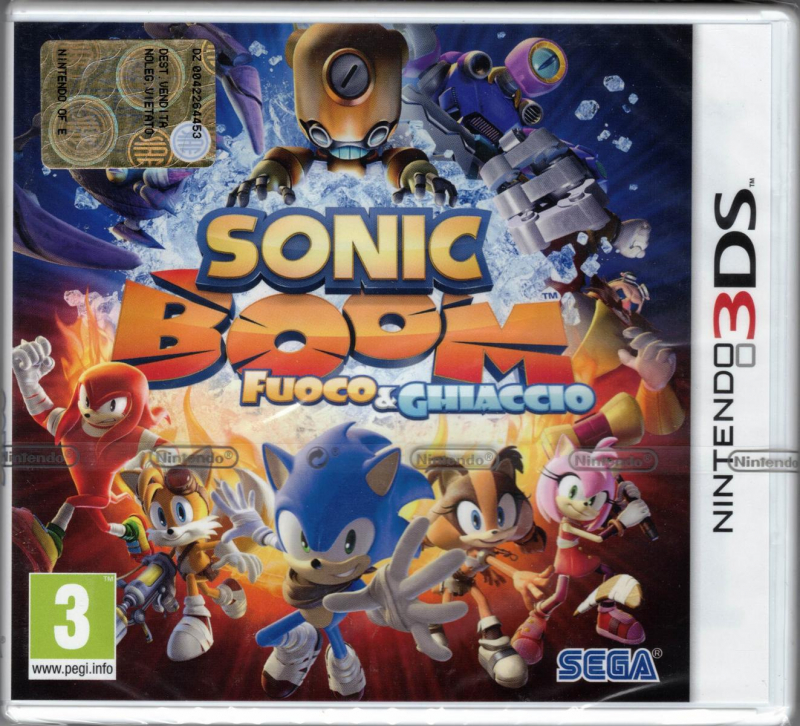Sonic Boom Feuer und Eis (deutsch) (IT PEGI) (3DS)
